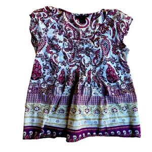 Calvin Klein Jeans Boho Top Size Medium